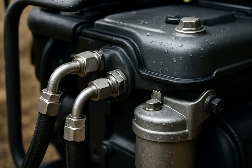 corrosion resistant clogging minimized fuel system