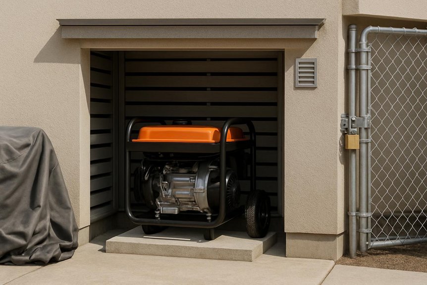 dry ventilated secure storage