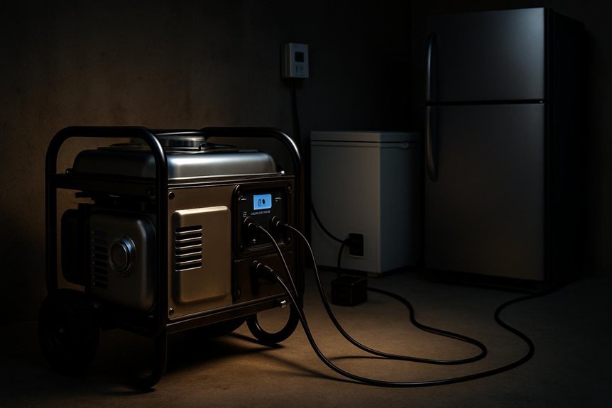 fridge power backup options