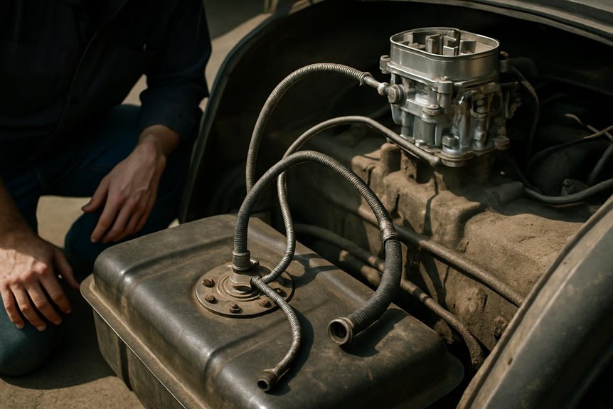 fuel system inspection and flow verification