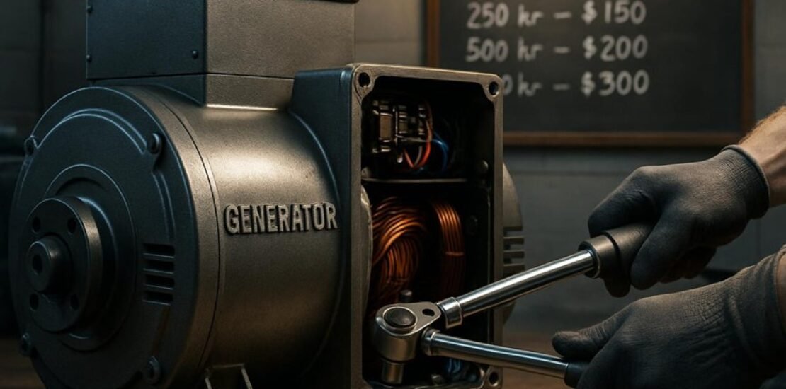 Generator Servicing Cost