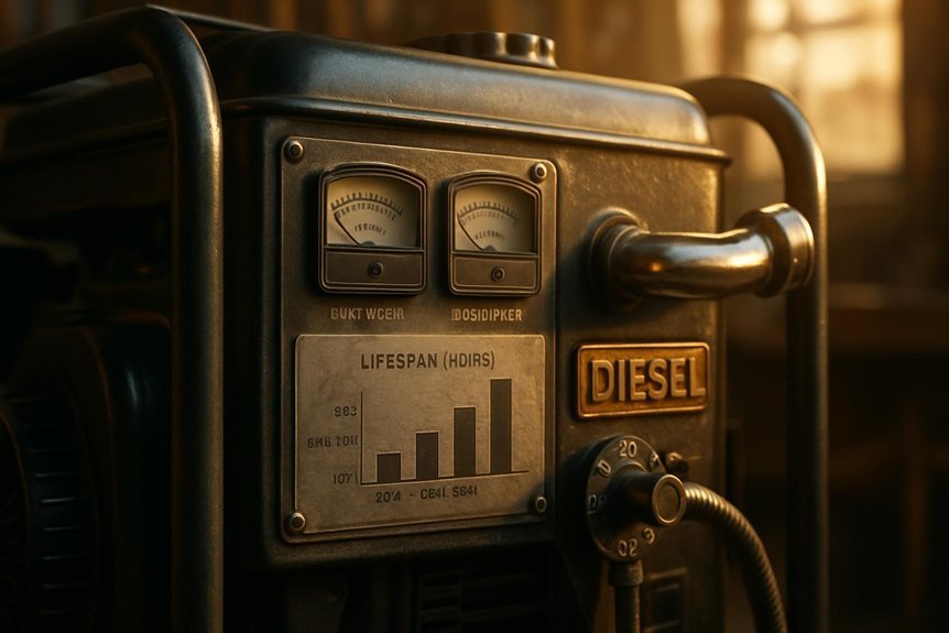 lifespan depends on fuel type