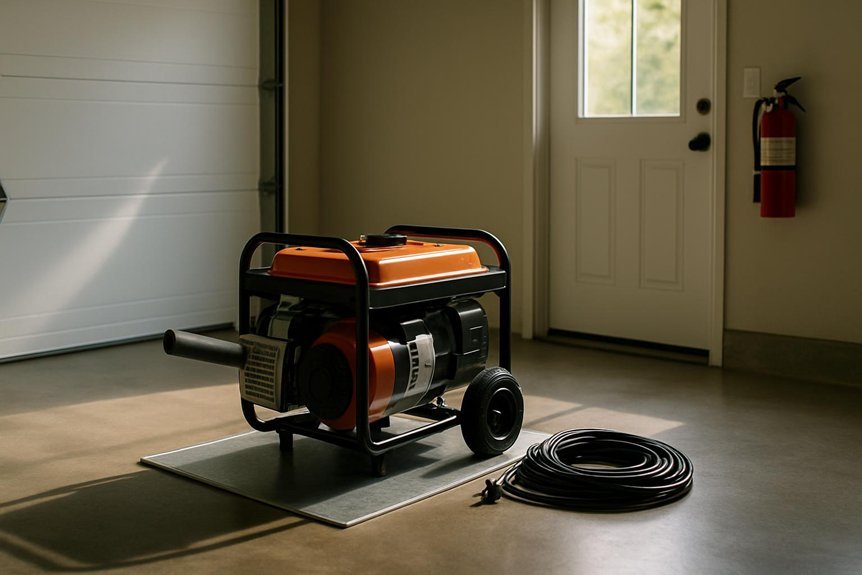 outdoor generator exhaust safety guidelines
