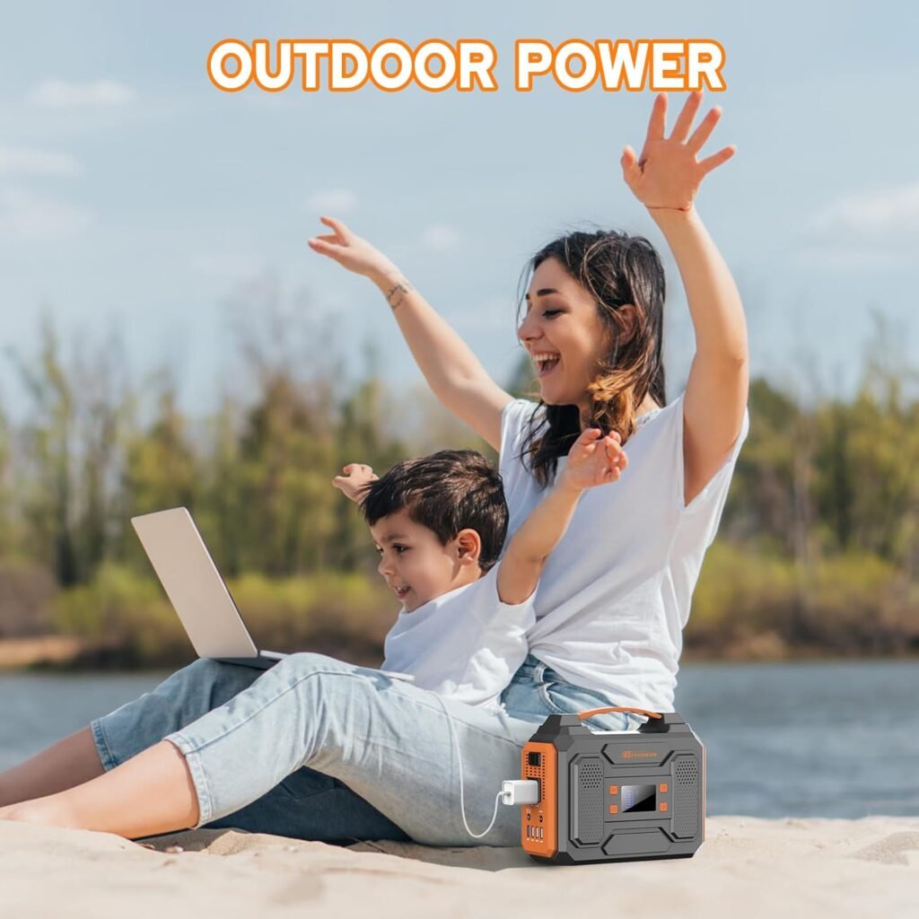 Portable Solar Power Generator with Panel, 300W Power Station with Portable Solar Panel 40W, 110V AC Outlet Camping 100W Solar Power Bank Battery Pack for Laptop Smart Device RV Outdoor Power Outage Portable Solar Power Generator with Panel, 300W Power Station with Portable Solar Panel 40W, 110V AC Outlet Camping 100W Solar Power Bank Battery Pack for Laptop Smart Device RV Outdoor Power Outage