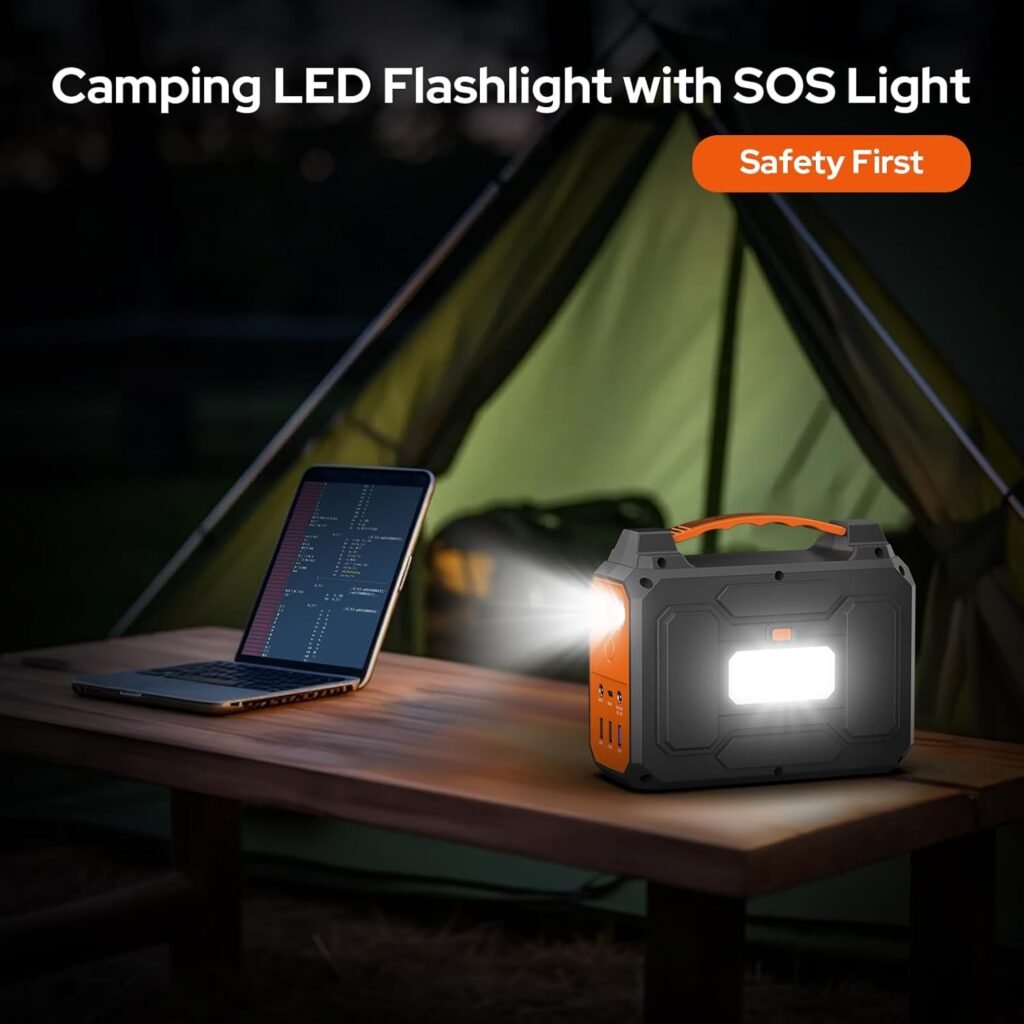 Portable Solar Power Generator with Panel, 300W Power Station with Portable Solar Panel 40W, 110V AC Outlet Camping 100W Solar Power Bank Battery Pack for Laptop Smart Device RV Outdoor Power Outage Portable Solar Power Generator with Panel, 300W Power Station with Portable Solar Panel 40W, 110V AC Outlet Camping 100W Solar Power Bank Battery Pack for Laptop Smart Device RV Outdoor Power Outage