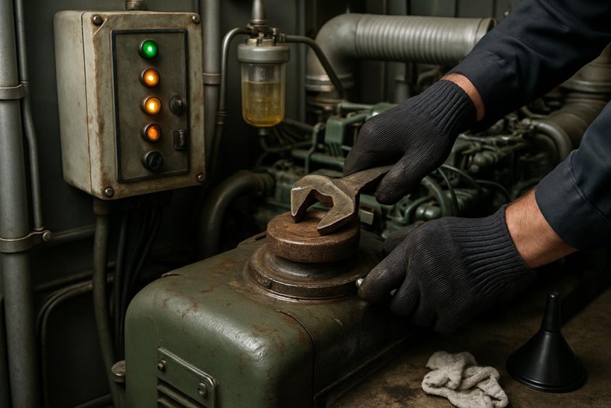 prevent debris moisture stagnant fuel prevention