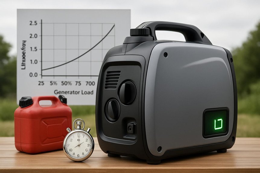 standardized generator fuel efficiency testing