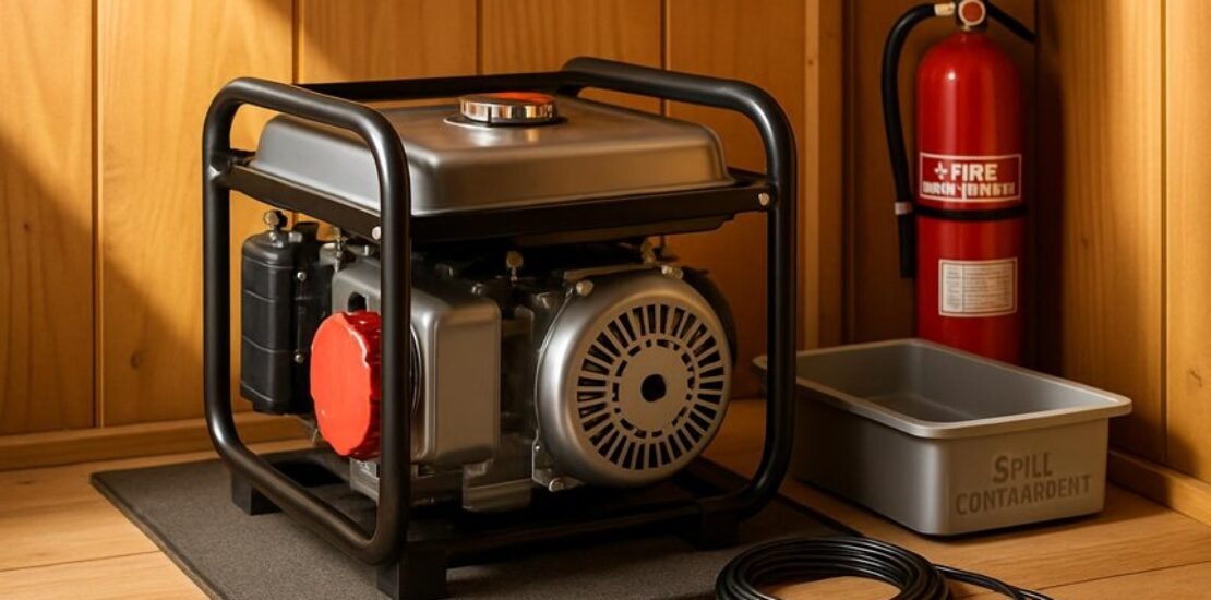 Storing Petrol Generator Safely