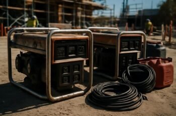 7 Best Commercial Portable Generators That Power Any Job Site