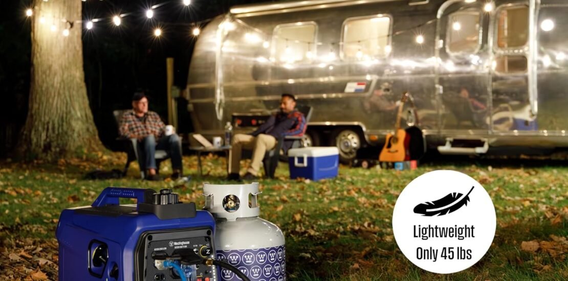 Westinghouse 2800 Peak Watt Super Quiet & Lightweight Dual Fuel Portable Inverter Generator, Gas & Propane Powered, CO Sensor, Parallel Capable, Long Run Time Westinghouse 2800 Peak Watt Super Quiet & Lightweight Dual Fuel Portable Inverter Generator, Gas & Propane Powered, CO Sensor, Parallel Capable, Long Run Time