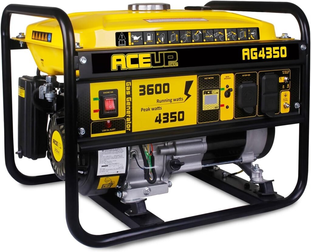 Aceup Energy Watt Inverter Generator 223CC, Gas Powered Generator for Home Use, Camping, EPA Compliant Aceup Energy Watt Inverter Generator 223CC, Gas Powered Generator for Home Use, Camping, EPA Compliant