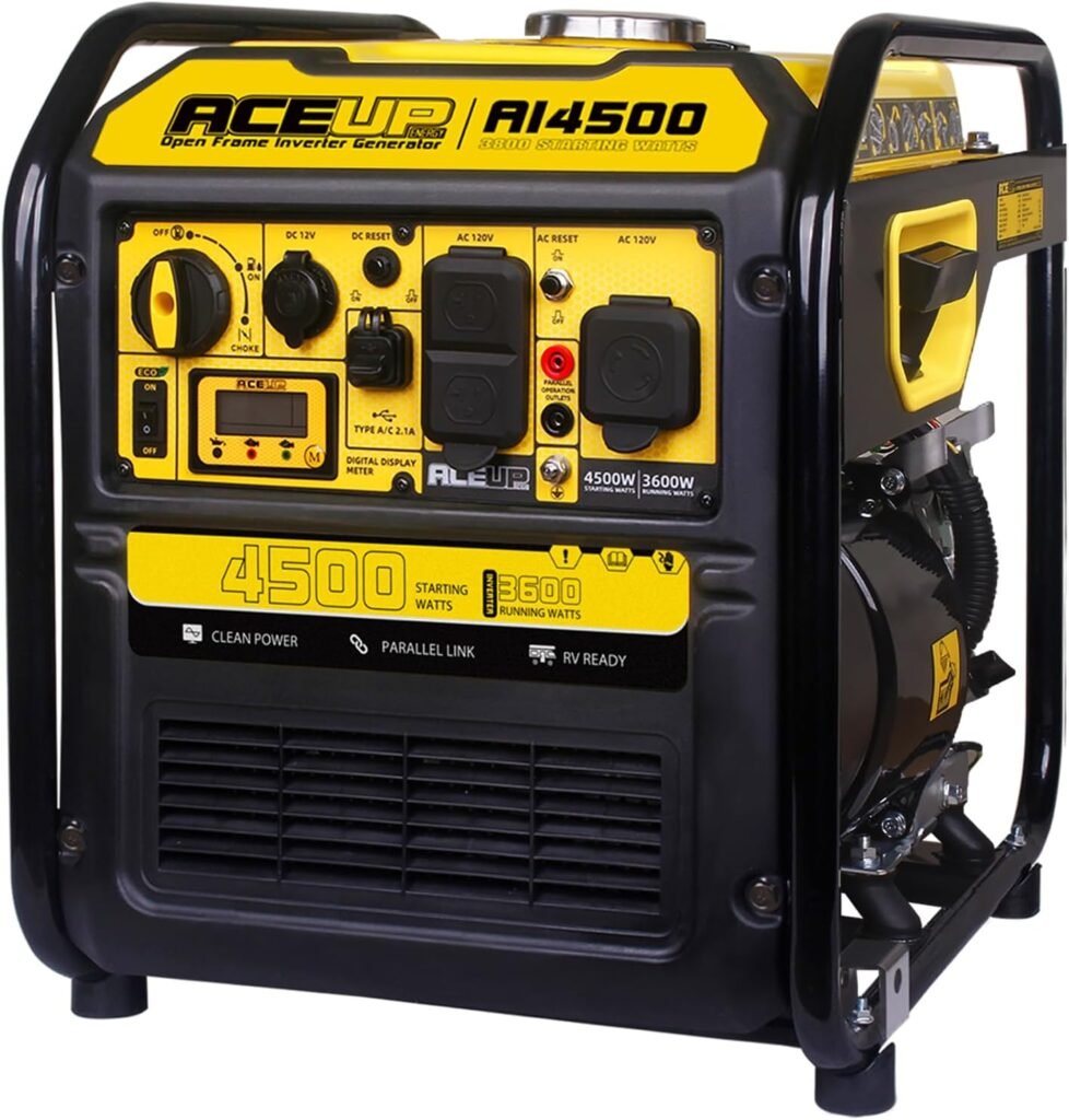 Aceup Energy Watt Inverter Generator 223CC, Gas Powered Generator for Home Use, Camping, EPA Compliant Aceup Energy Watt Inverter Generator 223CC, Gas Powered Generator for Home Use, Camping, EPA Compliant