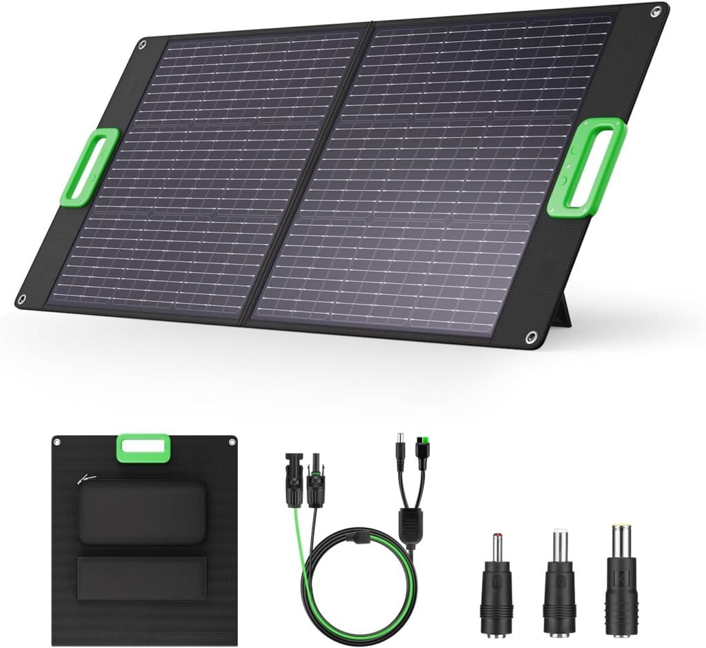GRECELL 350W Portable Solar Panel for Power Station Generator, Foldable Solar Panel, 37.4V High-Efficiency Solar Charger 350W Power Backup with XT60/Anderson Output for Outdoor Van Camper Off-Grid GRECELL 350W Portable Solar Panel for Power Station Generator, Foldable Solar Panel, 37.4V High-Efficiency Solar Charger 350W Power Backup with XT60/Anderson Output for Outdoor Van Camper Off-Grid