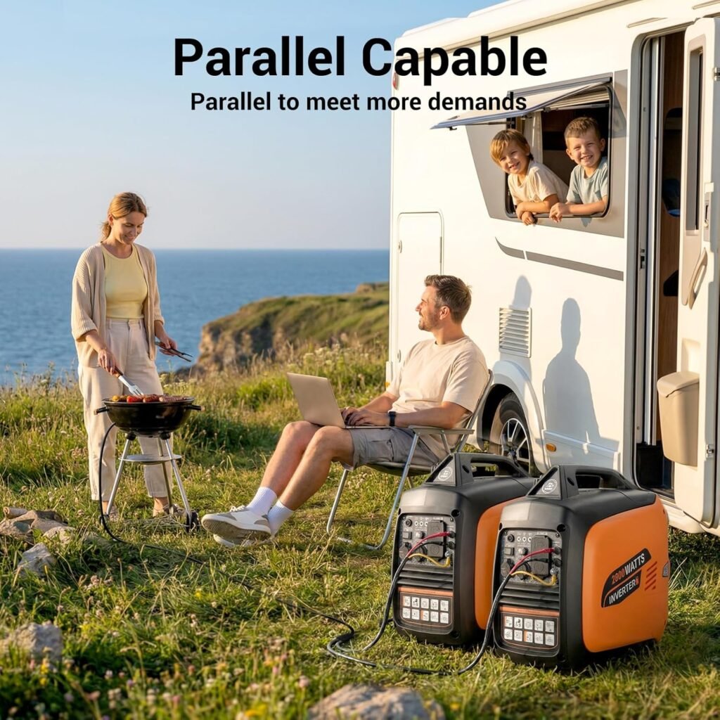 Oxseryn 2800-Watts Portable Inverter Generator, Gas Generators for Home Use, Camping, Super Quiet Emergency Home Backup, with Fuel Shut Off, 1.1Gal Fuel Tank, 39Lbs, EPA Compliant Oxseryn 2800-Watts Portable Inverter Generator, Gas Generators for Home Use, Camping, Super Quiet Emergency Home Backup, with Fuel Shut Off, 1.1Gal Fuel Tank, 39Lbs, EPA Compliant