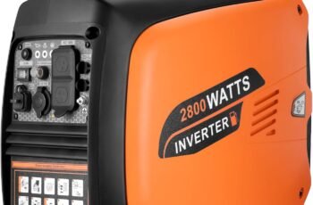 Oxseryn 2800-Watts Portable Inverter Generator, Gas Generators for Home Use, Camping, Super Quiet Emergency Home Backup, with Fuel Shut Off, 1.1Gal Fuel Tank, 39Lbs, EPA Compliant