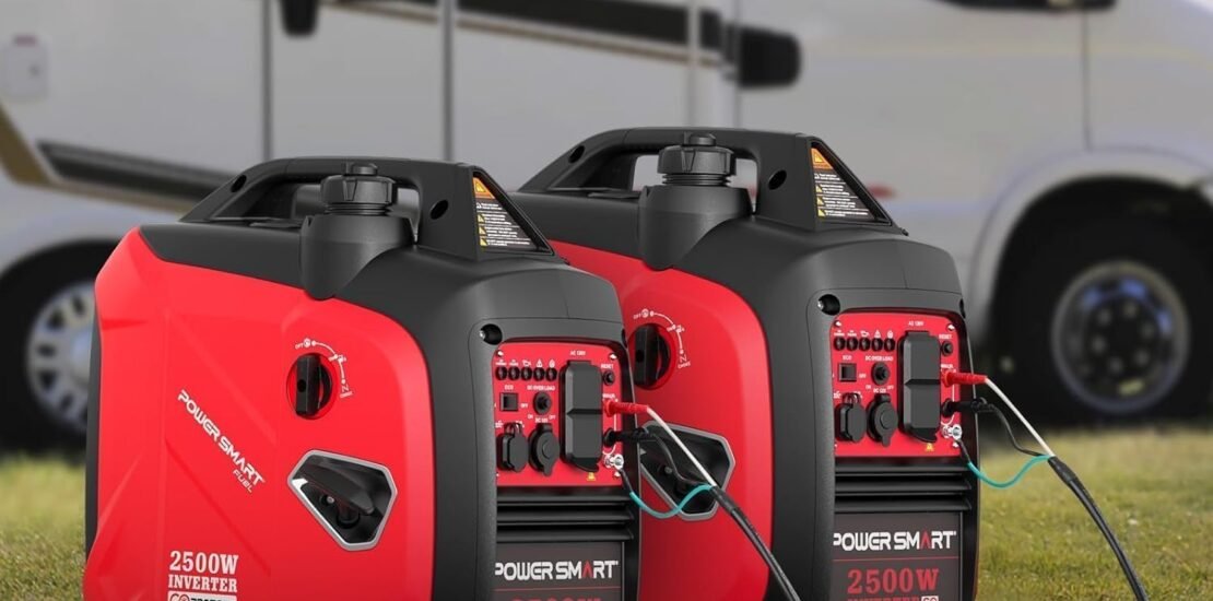 PowerSmart 2500-Watt Gas Powered Portable Inverter Generator, CO Sensor, Super Quiet for Camping, Home Emergency Use, EPA Compliant 2025 Version PowerSmart 2500-Watt Gas Powered Portable Inverter Generator, CO Sensor, Super Quiet for Camping, Home Emergency Use, EPA Compliant 2025 Version