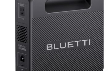 BLUETTI Handsfree 1 Portable Power Station, 268.8Wh 300W Solar Generator