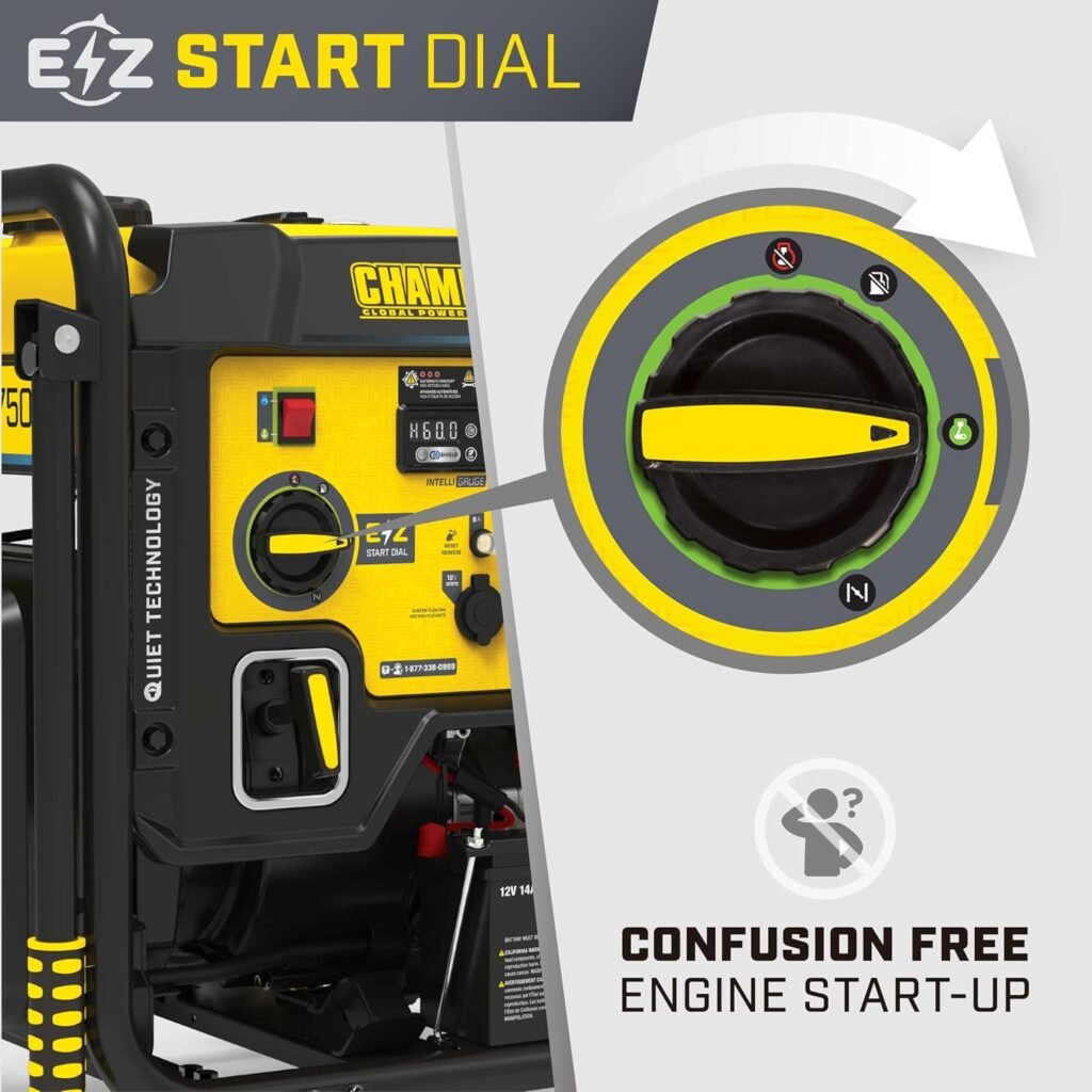Champion Power Equipment 10,000-Watt Electric Start Home Backup Portable Open Frame Inverter Generator with Quiet Technology and Free 3-Year Warranty Champion Power Equipment 10,000-Watt Electric Start Home Backup Portable Open Frame Inverter Generator with Quiet Technology and Free 3-Year Warranty