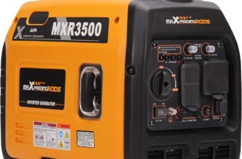 MaXpeedingrods 4000 Watt Portable Inverter Generator Gas Powered, with CARB Compliant, App Remote Data Monitor, Compact and Lightweight for Outdoor Camping, Family Power Failure in Extreme Weather
