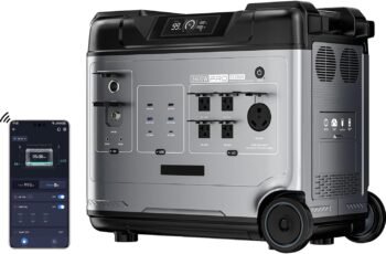 P5000 Pro 5120Wh Portable Power Station, 3600W Solar Generator